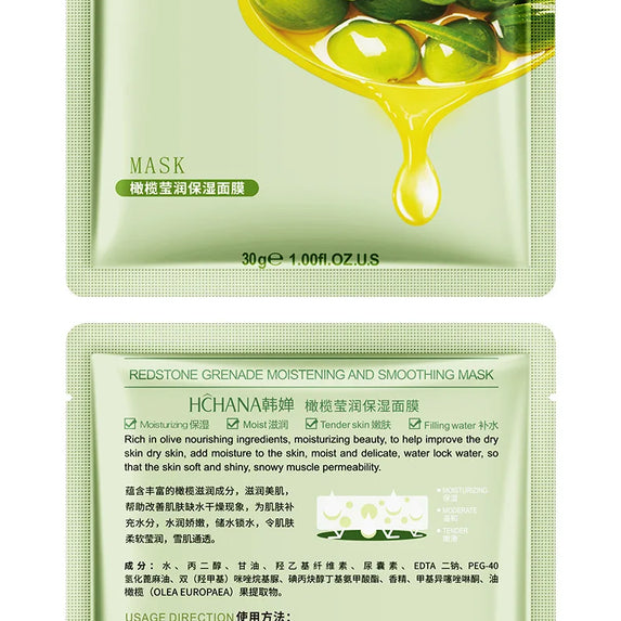 Fresh Fruits Hydrating Facial Mask Set