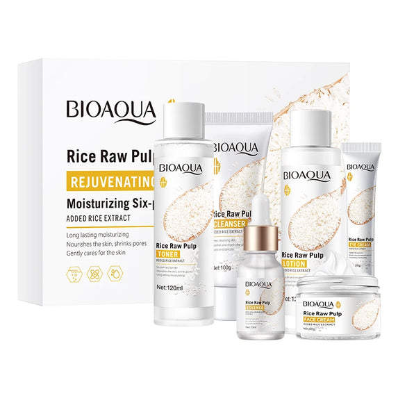 BIOAOUA Rice Facial Skincare Set